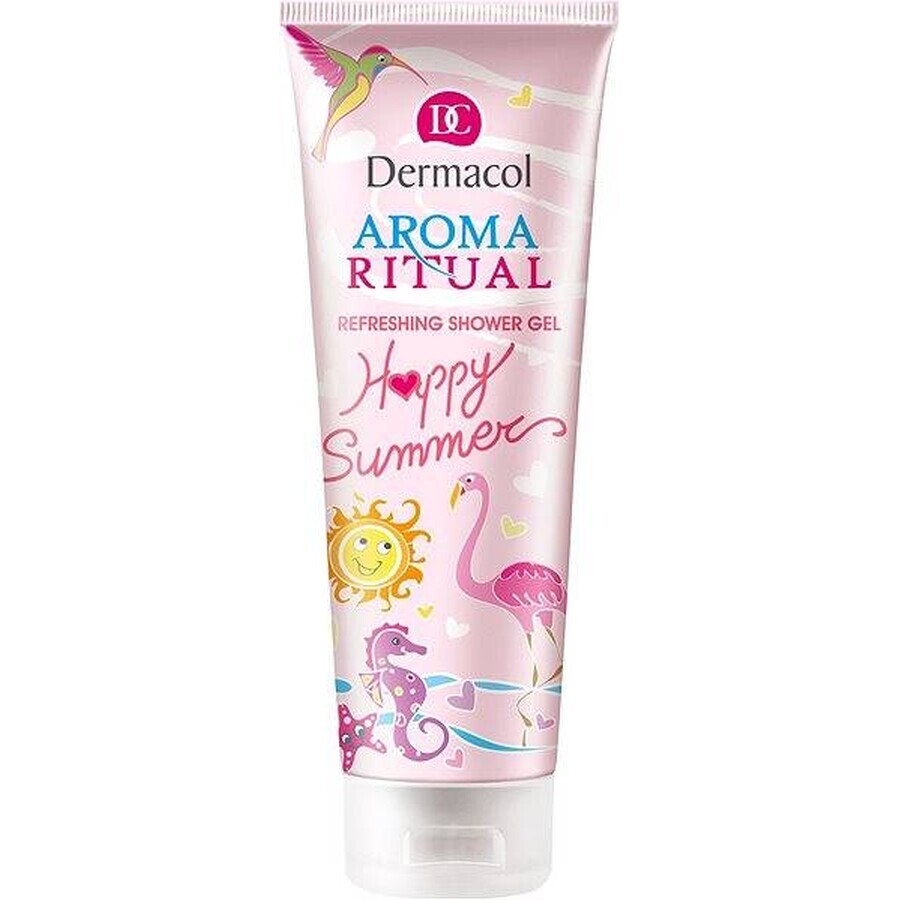 Dermacol Aroma Ritual Duschgel Happy Summer 1×250 ml, sanft