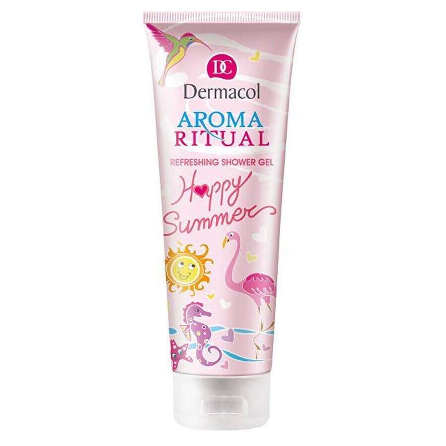 Dermacol Aroma Ritual Duschgel Happy Summer 1×250 ml, sanft