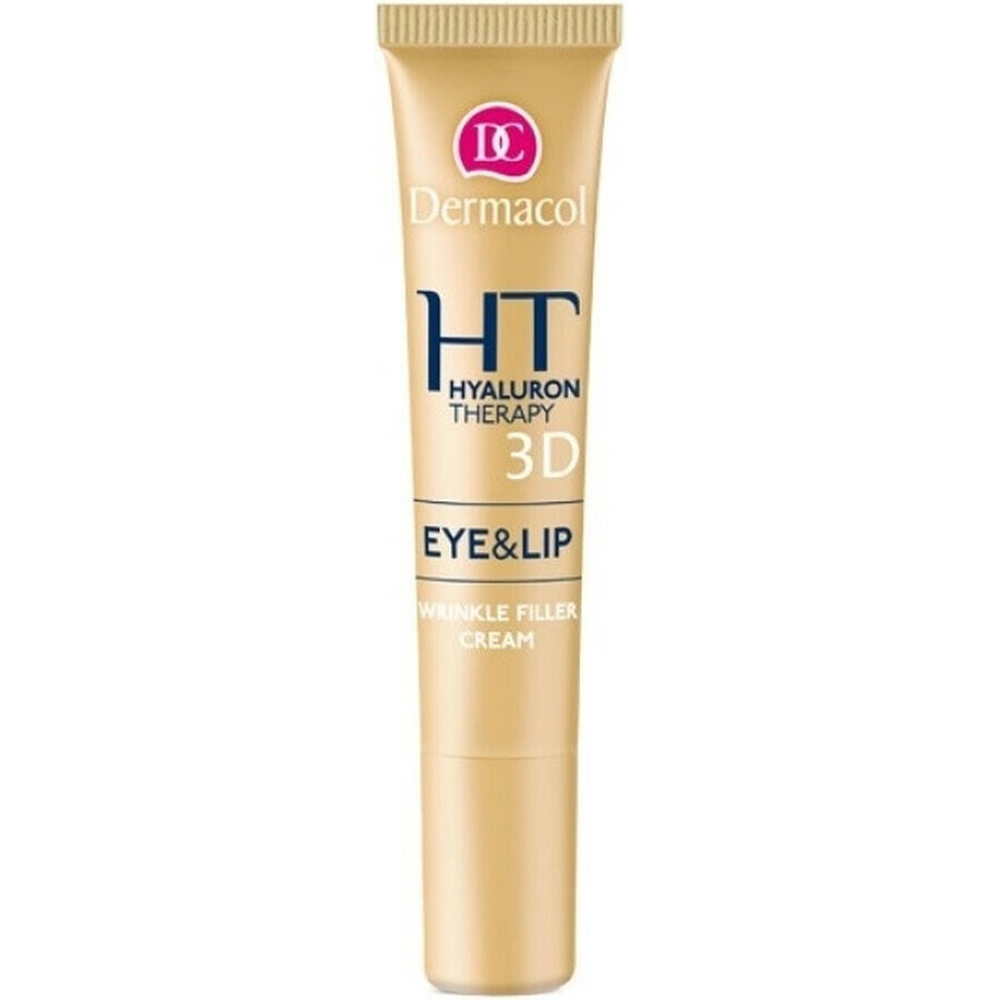 DERMACOL HYALURON THERAPY 3D Augen- und Lippenkontur 1×15 ml, Augencreme