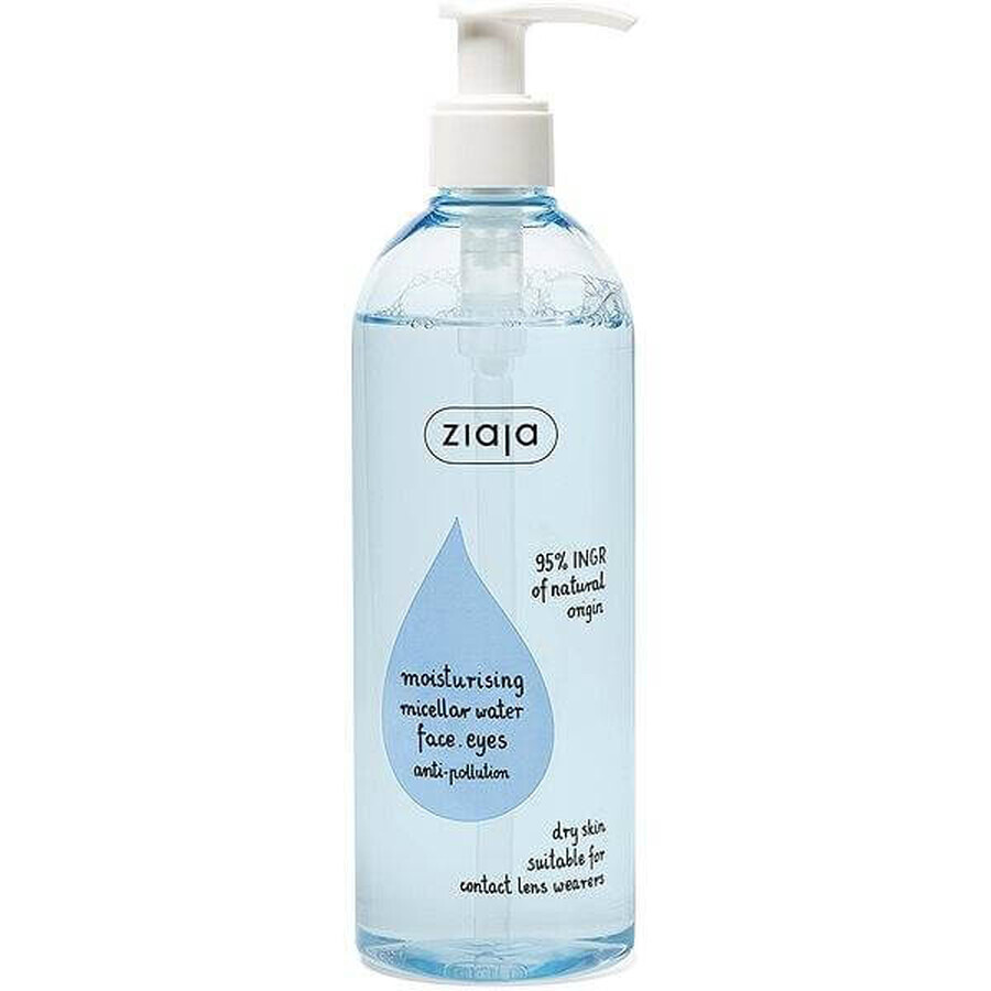 Ziaja - micellar water - moisturizing - dry skin 1×390 ml, micellar water