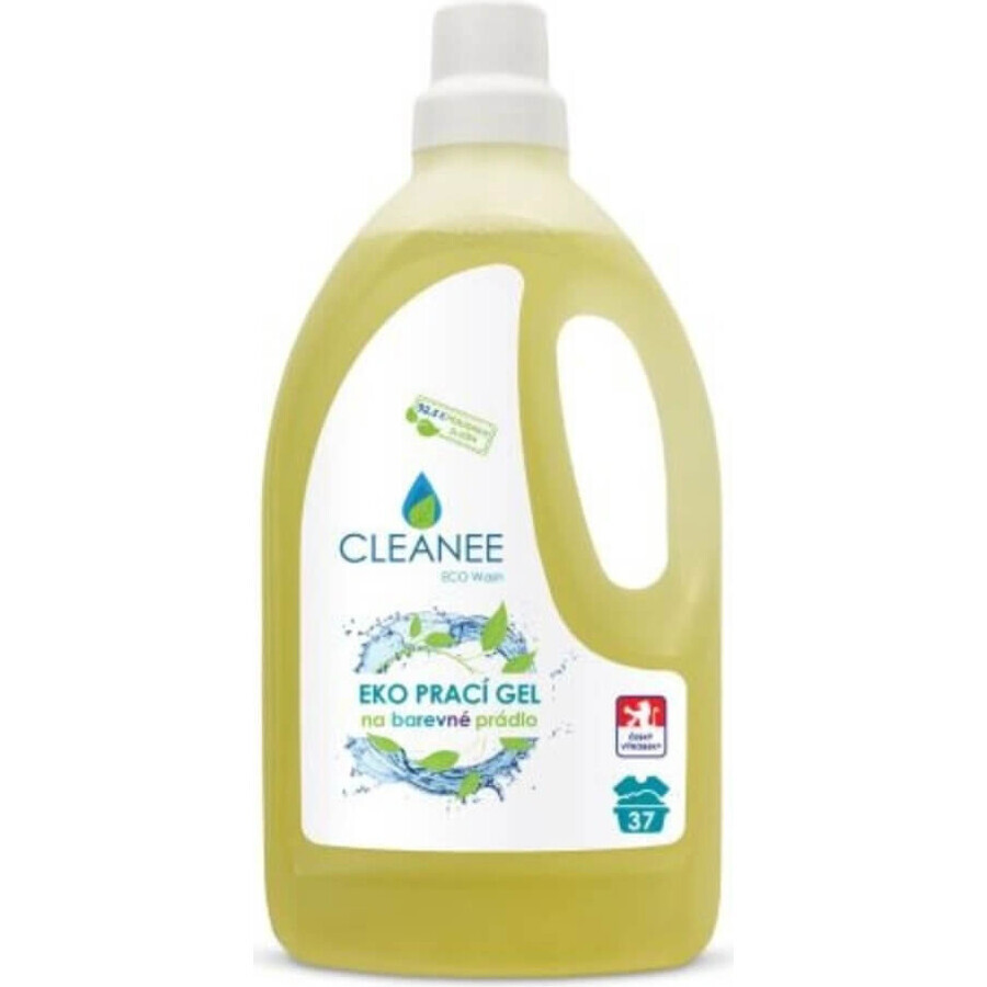 Gel de spălare pentru rufe colorate EKO Cleanee 1,5L 1×1500 ml, gel de spălare