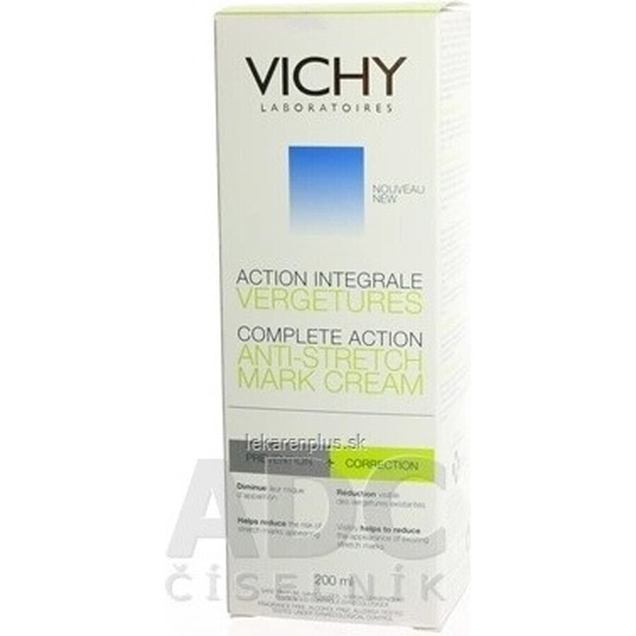 VICHY Action intégrale cremă pentru vergeturi 200 ml 1×200 ml, cremă pentru vergeturi