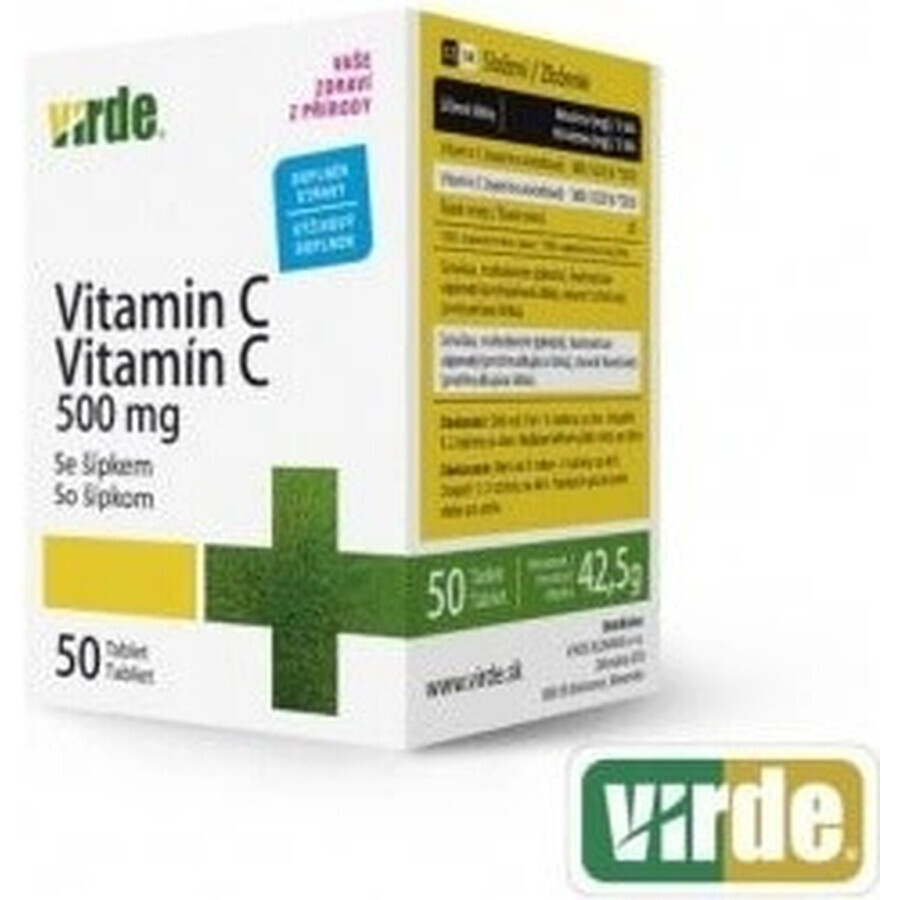 VIRDE VITAMINE C 500 MG AVEC CHARD 1×1000g, mélange de farine