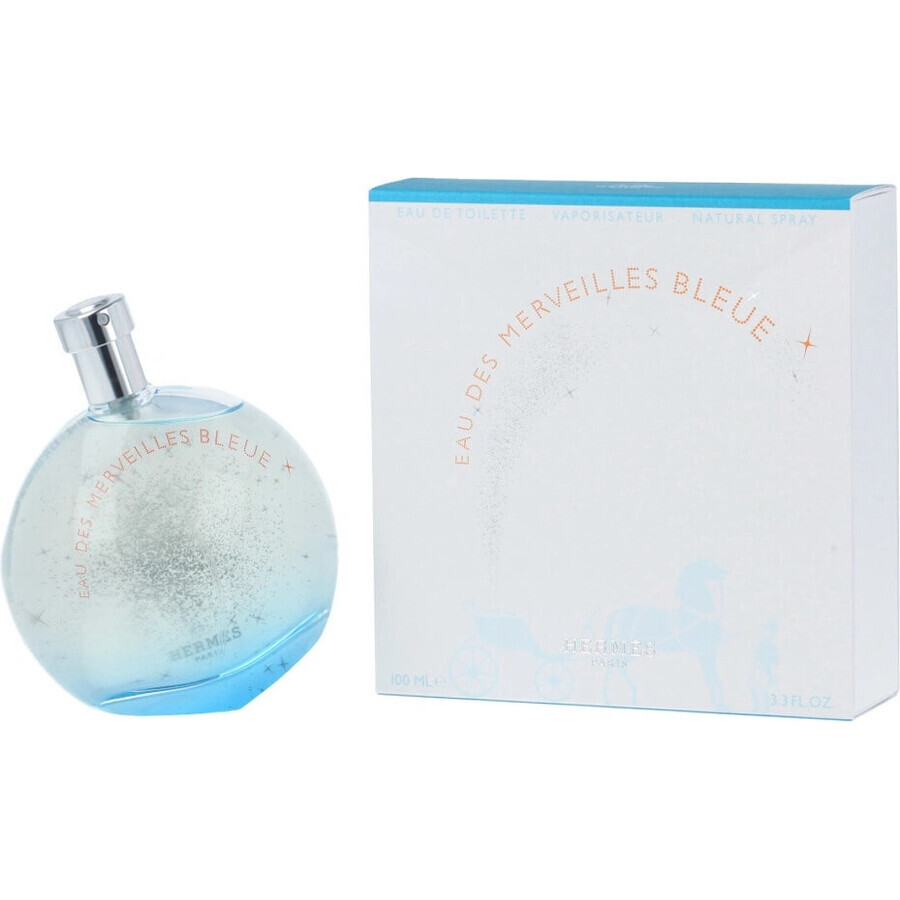 Hermes Eau Des Merveilles Bleue Eau Des Merveilles Edt 100ml 1×100 ml, Eau de Toilette