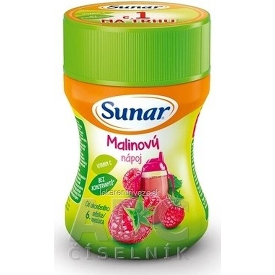 Sunar bebida disoluble de frambuesa 1×200 g