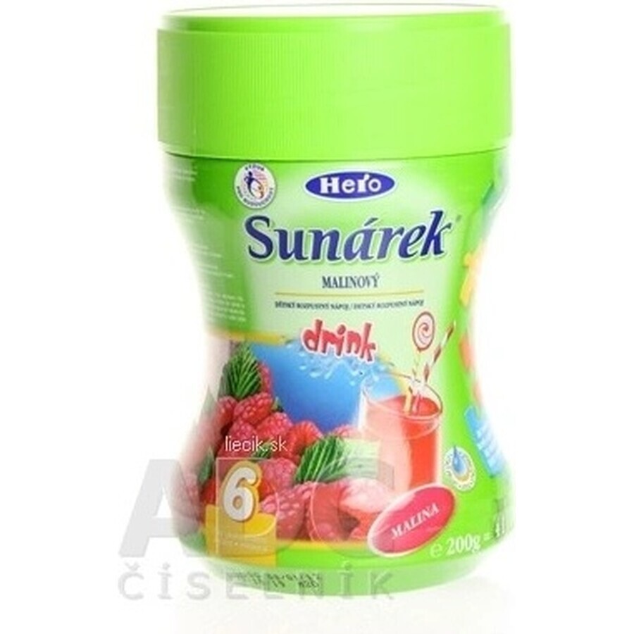 Sunar bebida disoluble de frambuesa 1×200 g