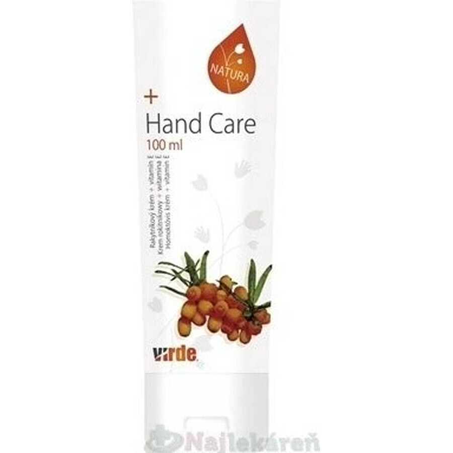 VIRDE HAND CARE CREAM 1×100 ml, Handcreme