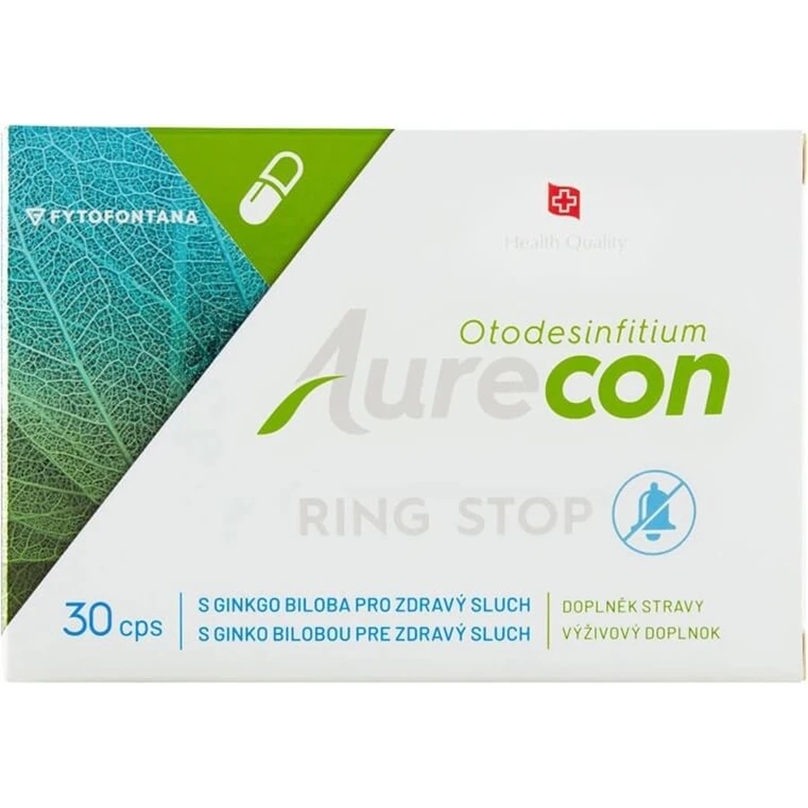 Fytofontana Aurecon Ring stop 1×30 cps, supliment alimentar