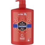 Old Spice SG 1l Captain 1×1000 ml, shampoo and shower gel for men