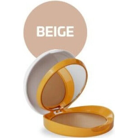 Heliocare 360° Oil-Free Compact Beige 1×10 gr, foto maquillaje