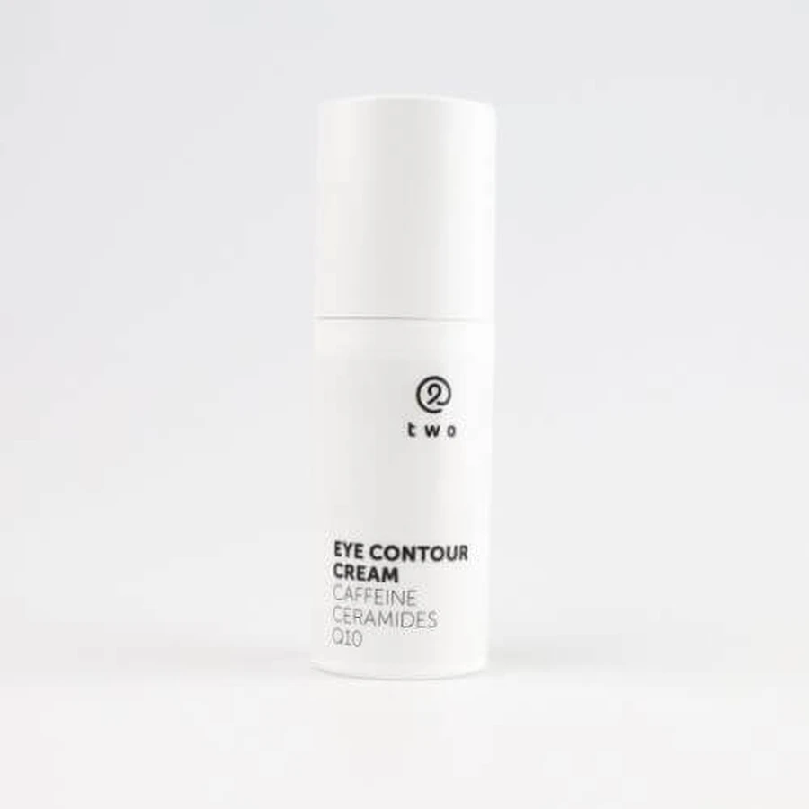 Două cosmetice EYE CONTOUR CREAM CAFFEINE CERAMIDES Q11 1×1 buc