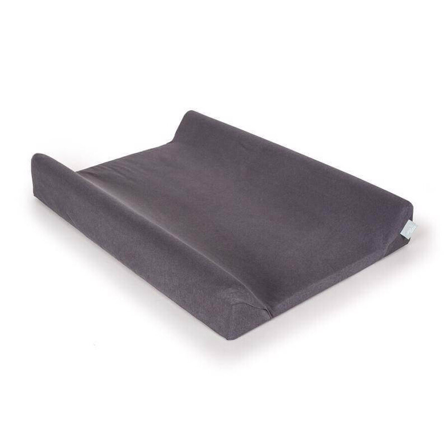 CEBA Housse pour matelas à langer gris foncé+bleu 1×2 pcs, taille 50x70-80 cm