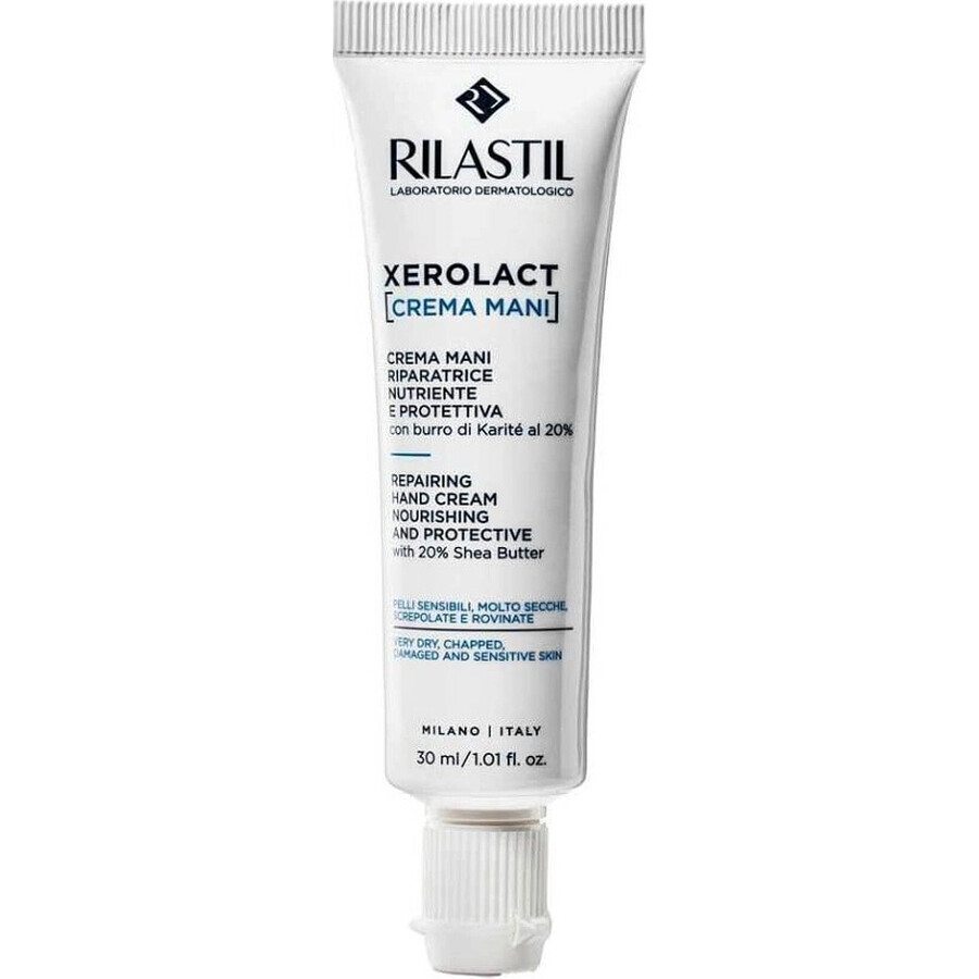 Rilastil Xerolact regener regenerating hand cream 1×30 ml, hand cream