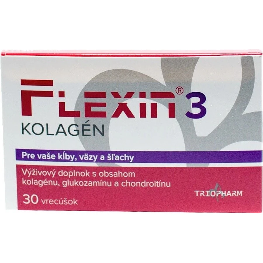 FLEXIN 3 COLÁGENO 1×30 unidades, granulado en bolsitas para preparar bebidas