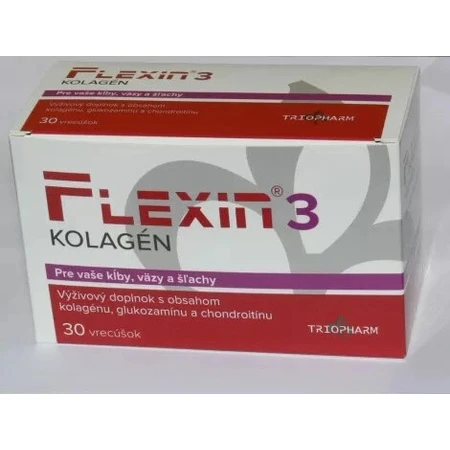 FLEXIN 3 COLÁGENO 1×30 unidades, granulado en bolsitas para preparar bebidas
