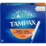 Tampax NON-PLASTIC Super Plus 18 pcs 1×18 pcs, tampons