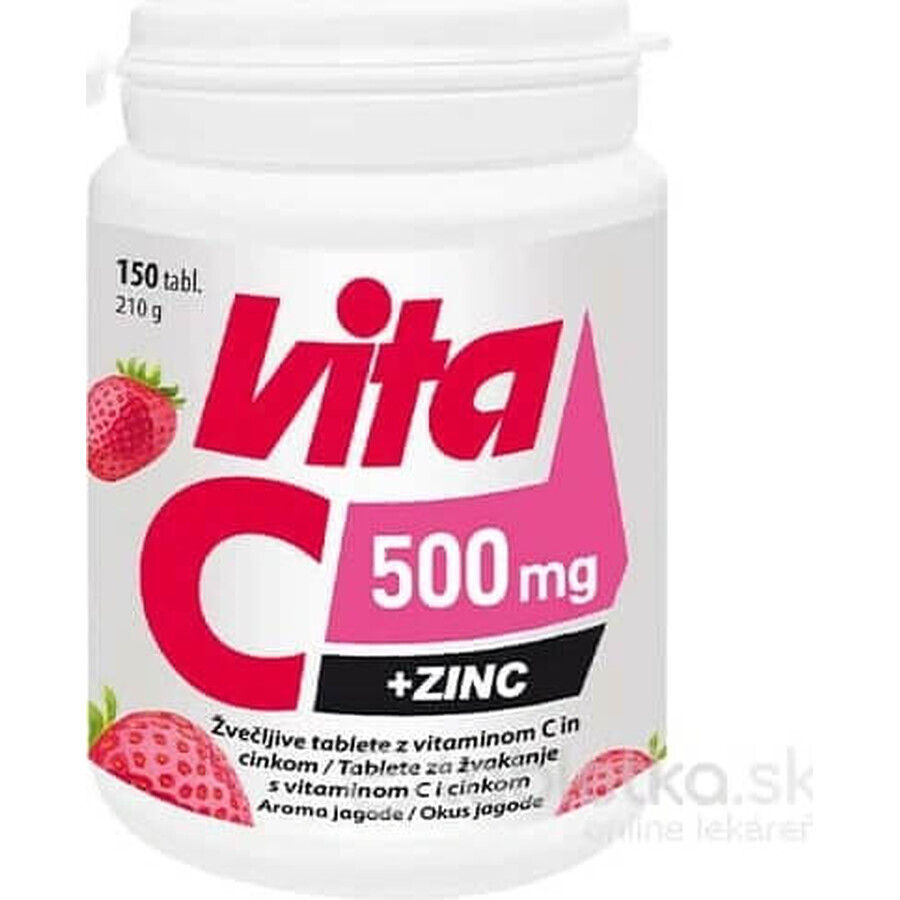 Vitabalans Vita C 500 mg + ZINC 1×150 tbl