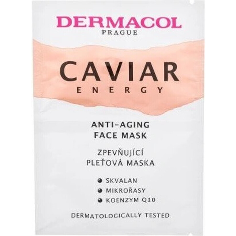 Dermacol Caviar energy maschera viso 1×1 pz, maschera viso