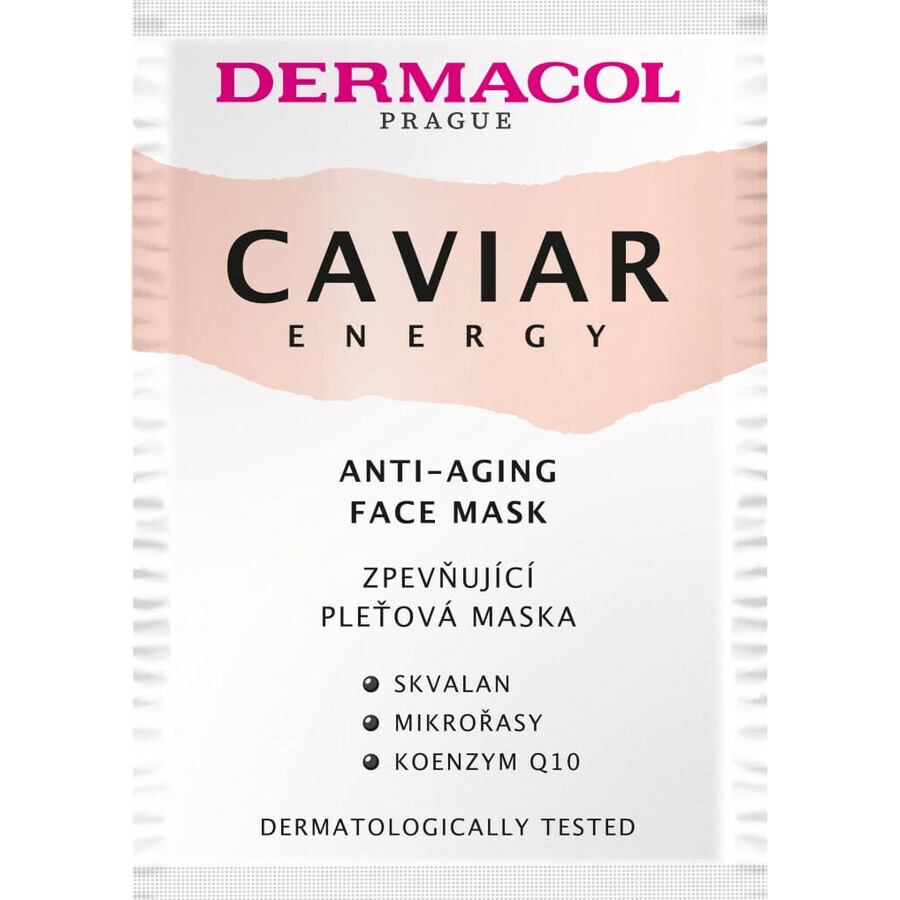 Dermacol Caviar energy maschera viso 1×1 pz, maschera viso