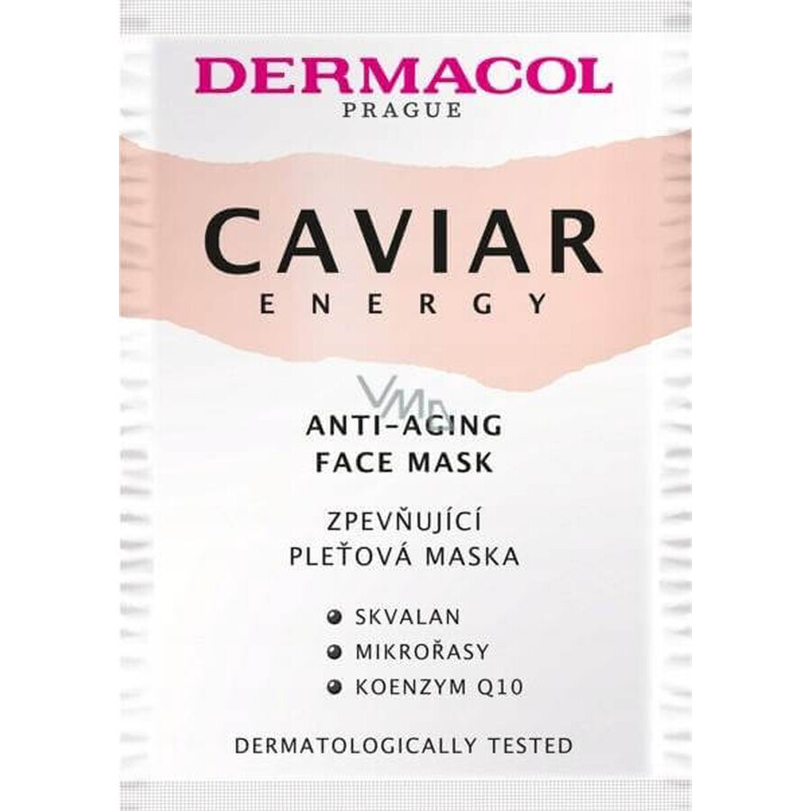 Dermacol Caviar energy maschera viso 1×1 pz, maschera viso