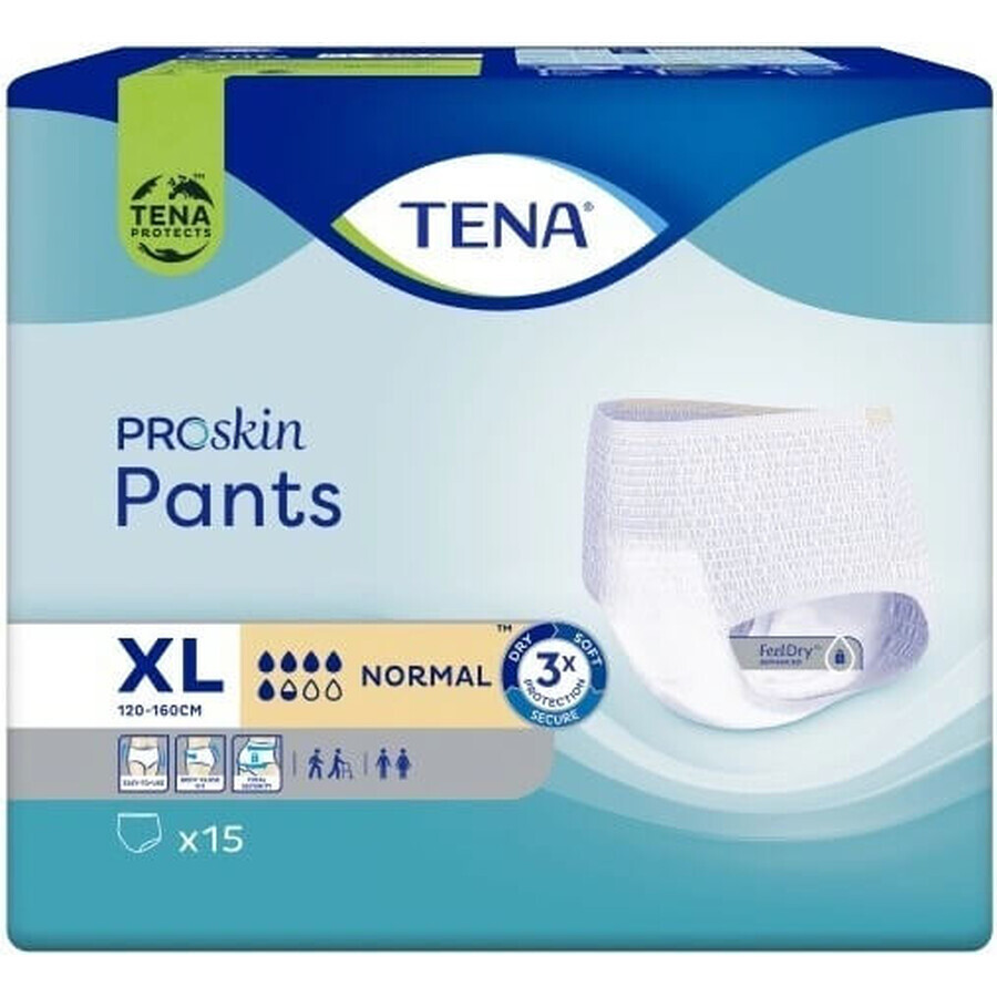 Pantaloni TENA Normal XL 1×15 pz.