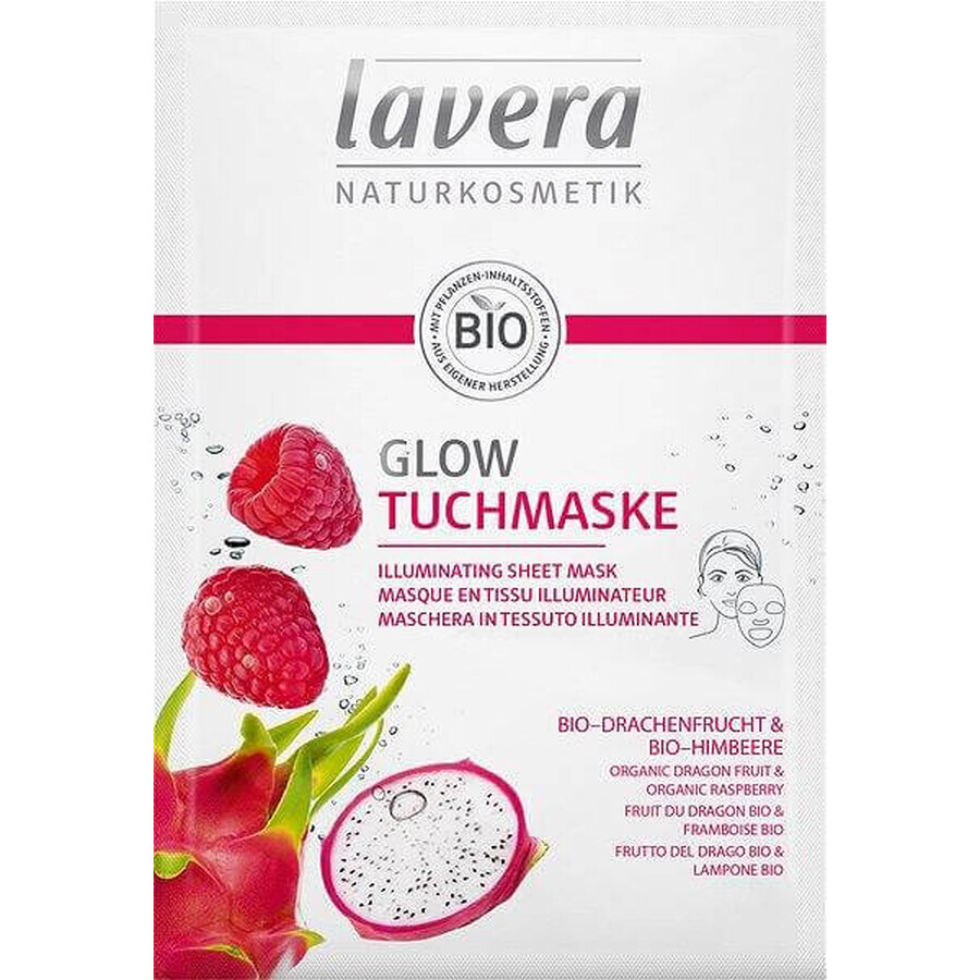 Lavera Brightening Textile Mask 21ml 1×1 pc