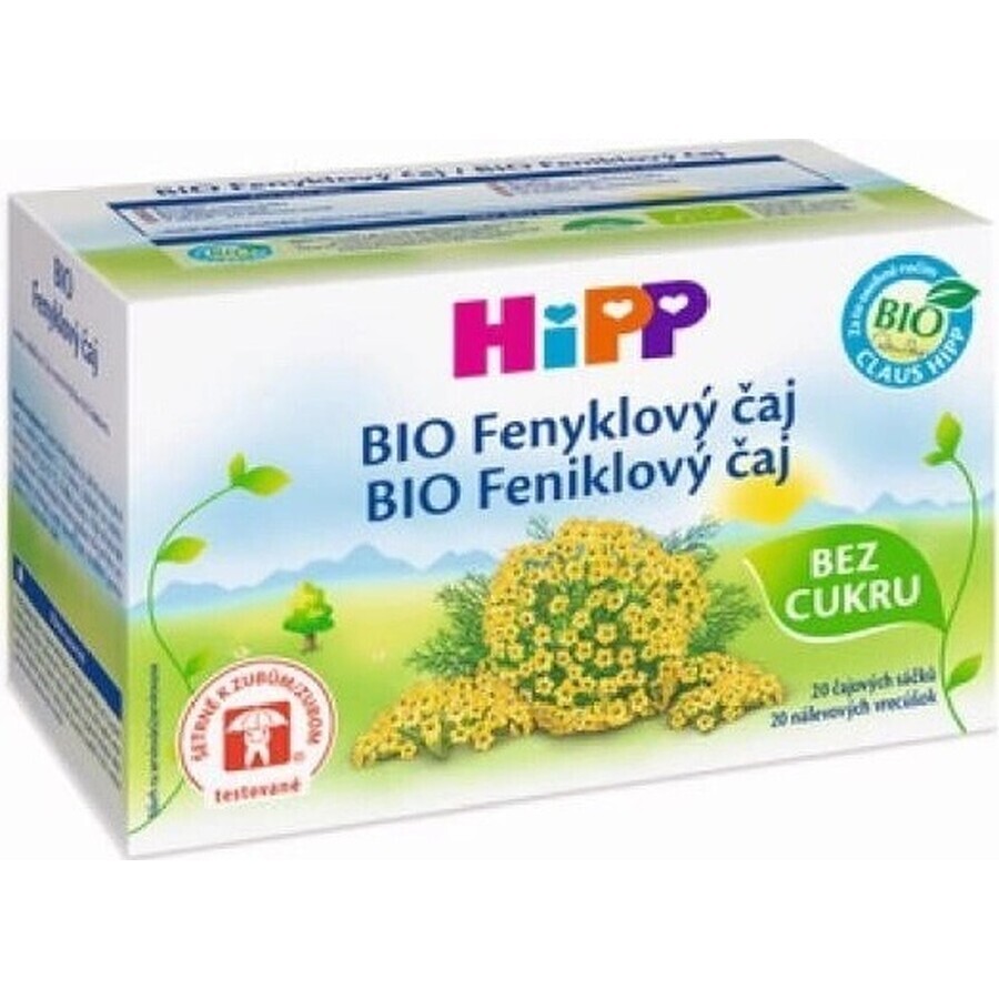 HiPP BIO Fennel tea 20×1,5 g, fennel tea