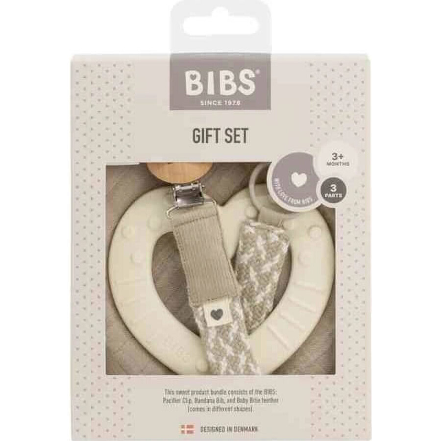 Kleine BIBS geschenkset, Sage 1×1set