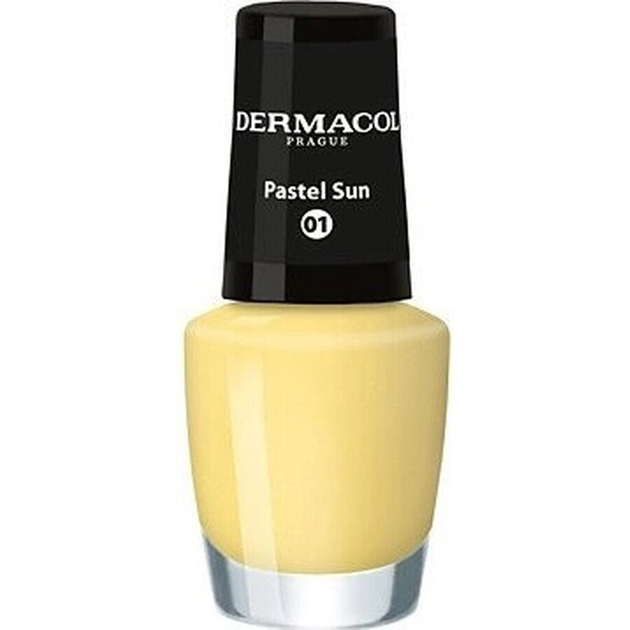 Dermacol Mini Pastel Sun Nagellak Nr.01 1×5 ml nagellak