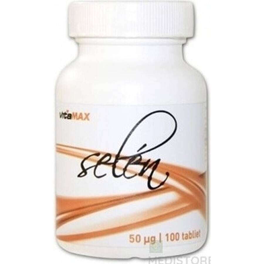 VITAMAX SELEN 50 µg 1×100 tbl, sélénium