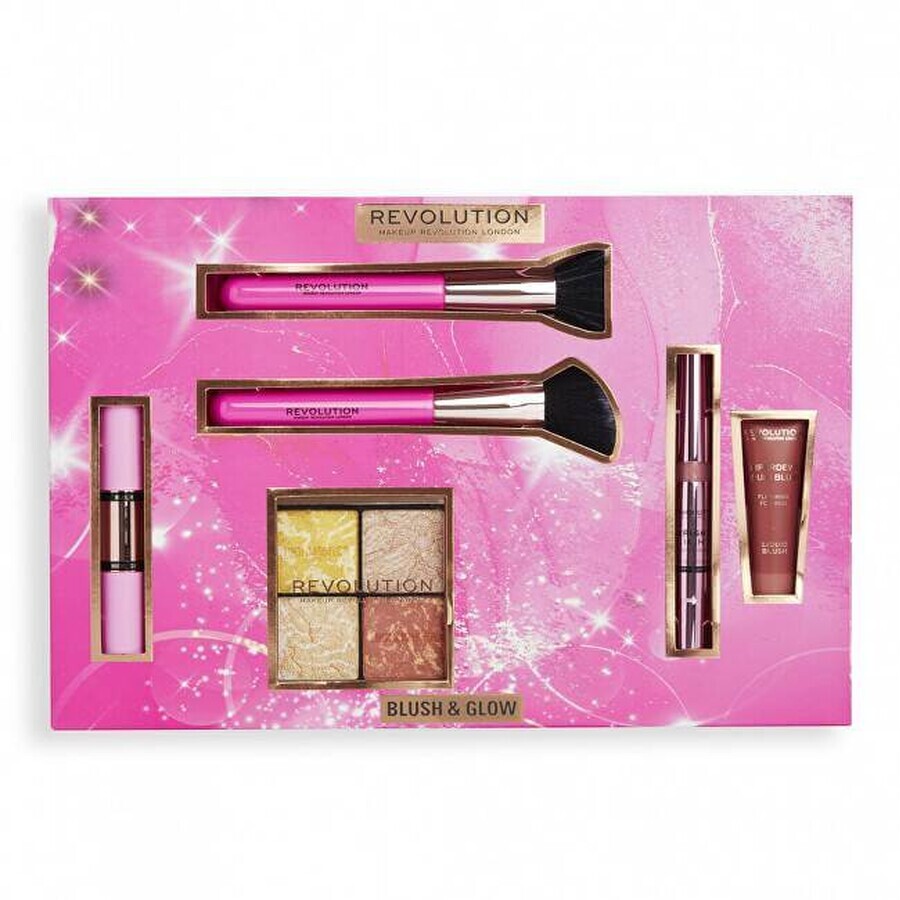 Revolution, Blush & Glow 1×1 set, gift set