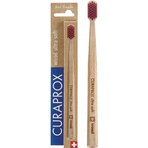 Curaprox CS wood - cepillo de dientes de madera 1×1 ud, cepillo de dientes de madera