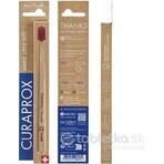 Curaprox CS wood - cepillo de dientes de madera 1×1 ud, cepillo de dientes de madera