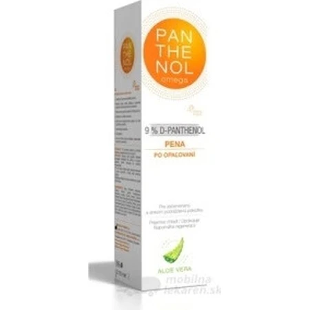 PANTHENOL Omega 9% ALOE VERA 1×150 ml, Schaum