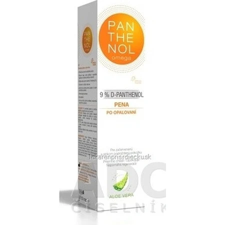 PANTHENOL Omega 9% ALOE VERA 1×150 ml, Schaum