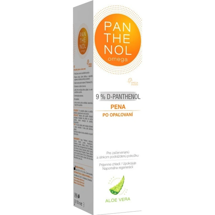 PANTHENOL Omega 9% ALOE VERA 1×150 ml, Schaum
