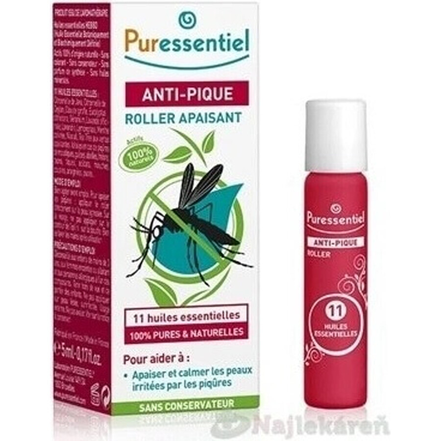 PURESSENTIEL Insektenstich-Roller 1×5 ml für Insektenstiche