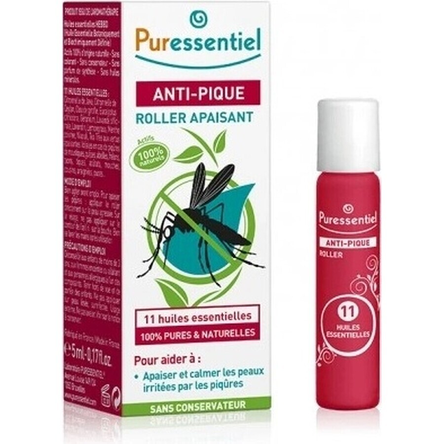 PURESSENTIEL Insektenstich-Roller 1×5 ml für Insektenstiche