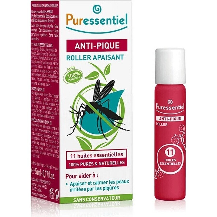 PURESSENTIEL Insektenstich-Roller 1×5 ml für Insektenstiche