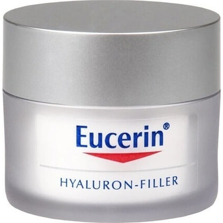 Eucerin HYALURON-FILLER crème de jour anti-rides 1×50 ml, crème pour peau sèche