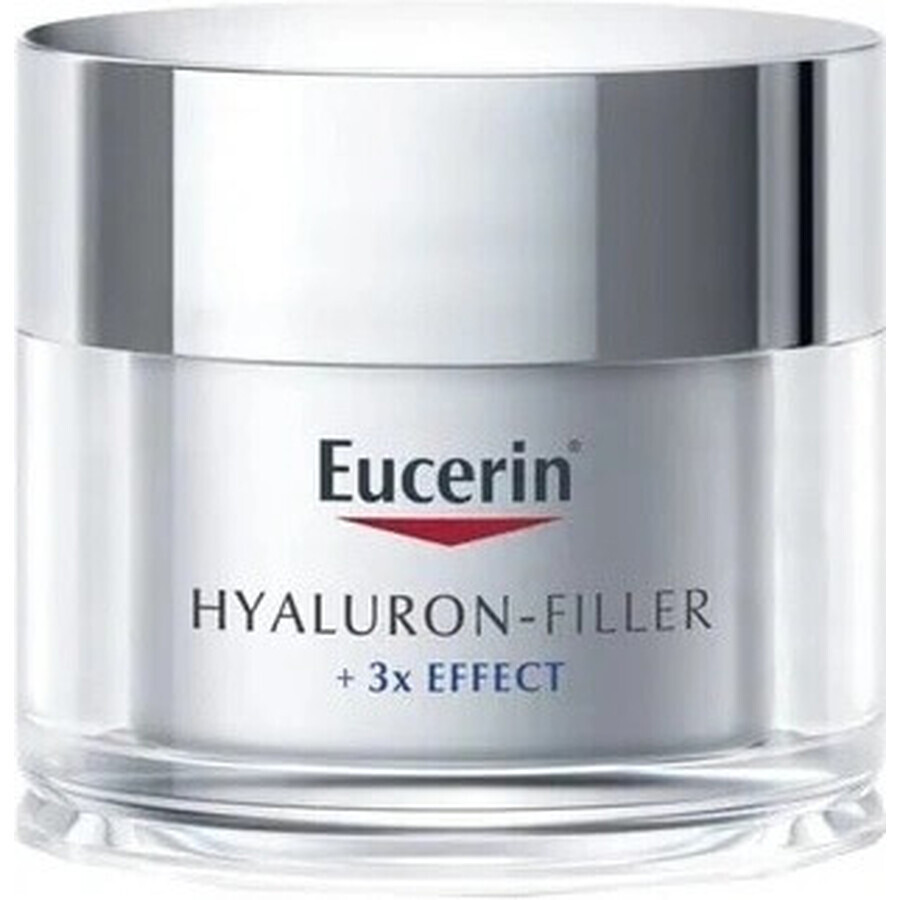 Eucerin HYALURON-FILLER crème de jour anti-rides 1×50 ml, crème pour peau sèche