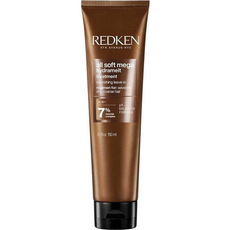 Redken Rinseless Care für trockenes, lockiges und gewelltes Haar All Soft Mega Curl mit Hydramelt 1×150 ml, Conditioner