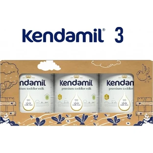 Kendamil Premium 3 HMO+ Babynahrung Geschenkset, 3×800 g