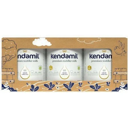 Kendamil Premium 3 HMO+ Babynahrung Geschenkset, 3×800 g