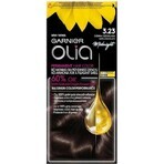 Garnier Olia Permanente Haarfarbe 3.23 Dark Chocolate 1×1 Set, permanente Haarfarbe