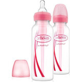 Dr. Browns Pink Bottle 2 pcs 2×250 ml, bottles