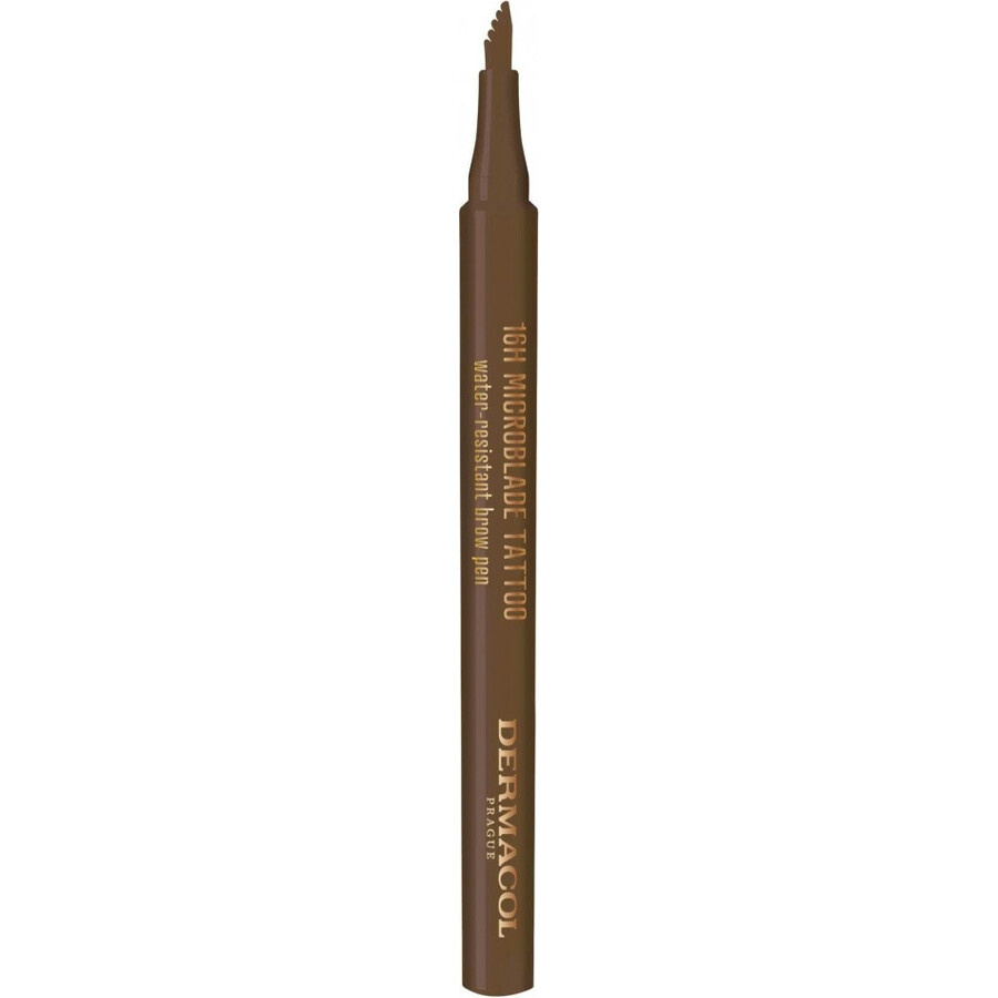 Dermacol 16H Microblade Tattoo eyebrow pen no.01 1×1 ml, eyebrow marker