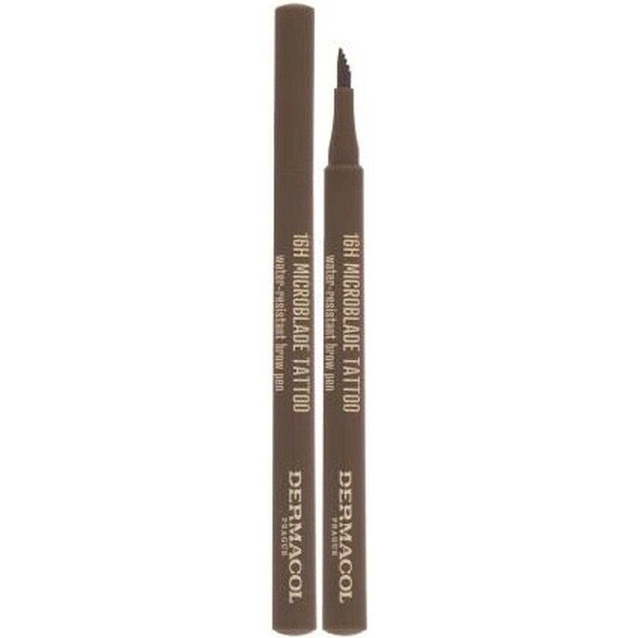 Dermacol 16H Microblade Tattoo eyebrow pen no.01 1×1 ml, eyebrow marker