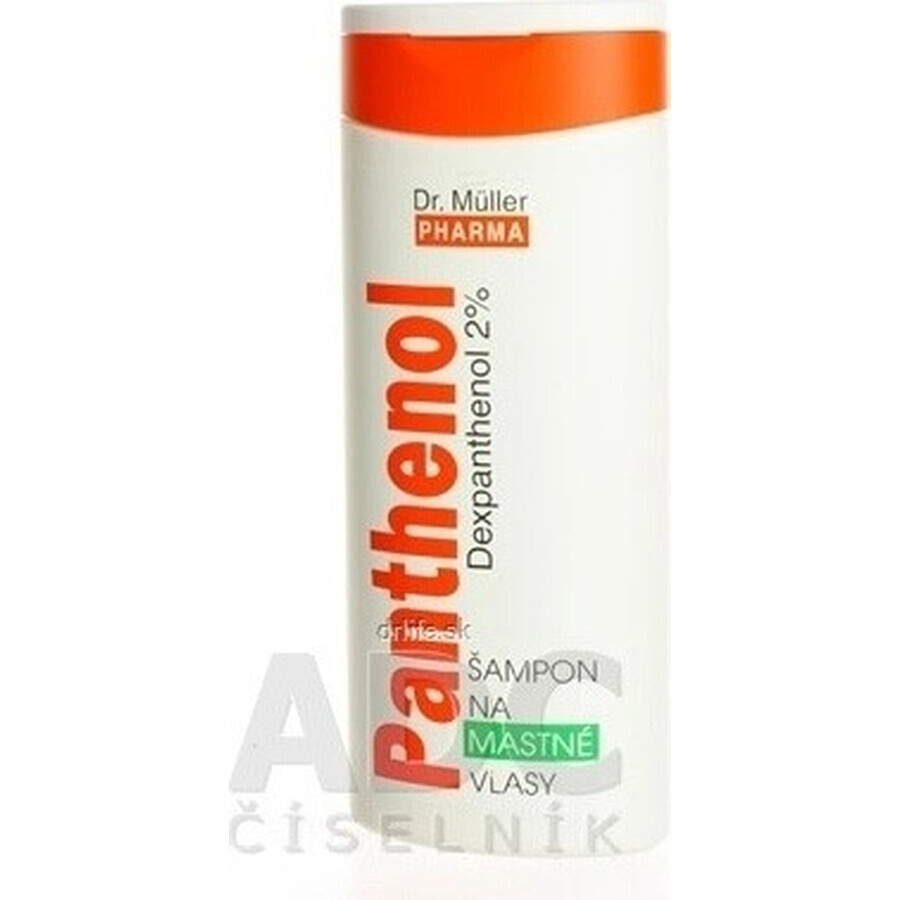 Dr. Müller PANTHENOL SHAMPOO Für fettiges Haar 1×250 ml, Shampoo