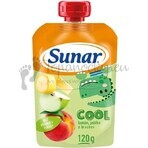 Sunar COOL Fruit Pfirsich, Banane, Apfel 1×120 g, Pfirsich, Banane, Apfel, 12m+